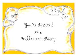 halloween invitation